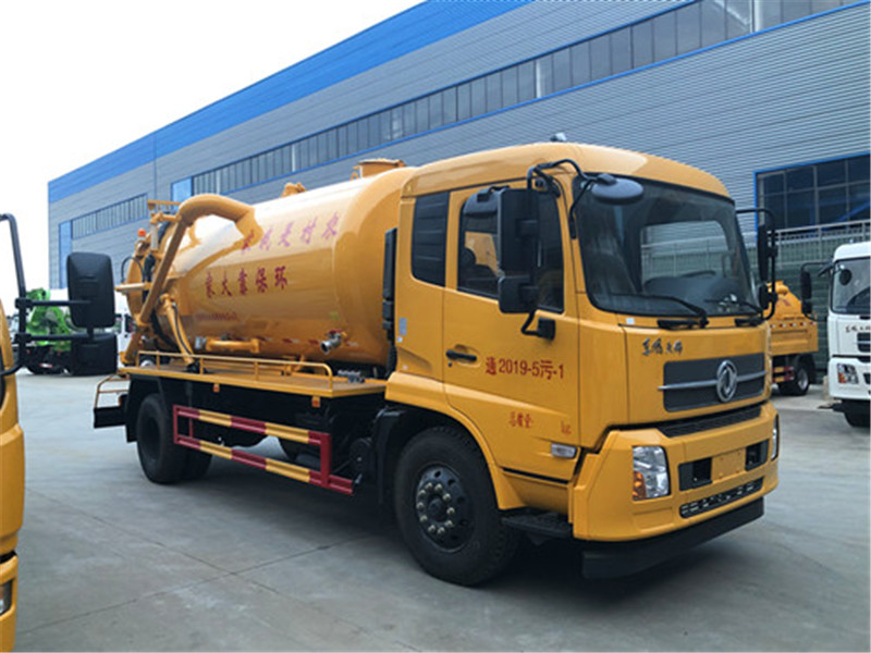 東風天錦清洗吸污車13方