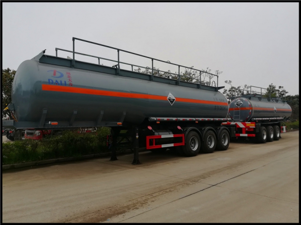 28-31立方鹽酸罐車半掛|次氯酸鈉|氫氟酸|聚合氯化鋁